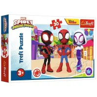 Пазл Trefl Spiderman Пригоди Спайді та друзів 30 елементів (5900511182859) Пазл Trefl Spiderman Пригоди Спайді та друзів 30 елементів (5900511182859)