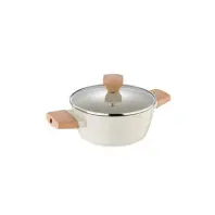Каструля Bergner Naturally, з кришкою 20 см, 2.4 л (BG-34745-CR)