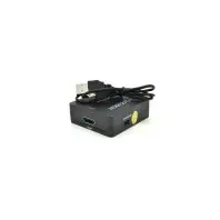 Перехідник HDMI F to VGA F 720P/1080P black Voltronic (YT-CM-HDMI/VGA-B) Перехідник HDMI F to VGA F 720P/1080P black Voltronic (YT-CM-HDMI/VGA-B)