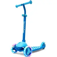 Самокат iSporter mini LED синій (M3Z_Blue)