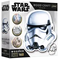 Пазл Trefl Wooden Star Wars Шолом штурмовика 160 елементів (5900511201888) Пазл Trefl Wooden Star Wars Шолом штурмовика 160 елементів (5900511201888)