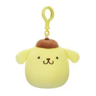 М'яка іграшка Squishmallows на кліпсі - Помпомпурін 9 см (SQSN00273)