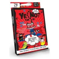 Настільна гра Danko Toys ТакНі. Експерт (укр) (YEN-01-03U)