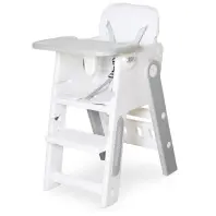 Стілець для годування Mealux Feedo White/Grey (KD-F033 White/Grey)