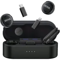 Мікрофон Boya LINK 3-01 Type-C/TRS/Lightning Black (LINK 3-01) Мікрофон Boya LINK 3-01 Type-C/TRS/Lightning Black (LINK 3-01)