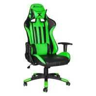 Крісло ігрове Xtrike ME Advanced Gaming Chair GC-905 Black/Green (GC-905GN)