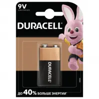 Батарейка Duracell 9V лужна 1шт. в упаковці (5000394066267 / 81483681)