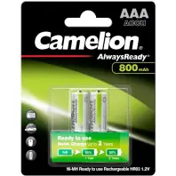 Акумулятор Camelion AА 800mAh Ni-MH Always Ready HR6 BP2 (NH-АA800АRBP2)