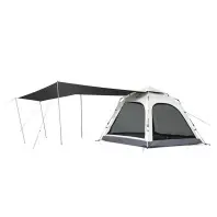 Намет Naturehike тримісний автоматичний із тентом Ango CNK2550WS01 L, сірий (6975641888321)