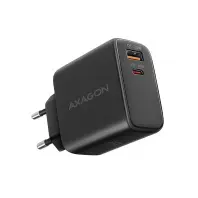 Зарядний пристрій AXAGON 1xUSB QC4.0 + 1xUSB-C PD45W PPS black (ACU-PQ45) Зарядний пристрій AXAGON 1xUSB QC4.0 + 1xUSB-C PD45W PPS black (ACU-PQ45)