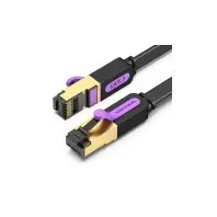 Патч-корд 0.5м, FTP cat 7 RJ-45 black Vention (ICABD) Патч-корд 0.5м, FTP cat 7 RJ-45 black Vention (ICABD)