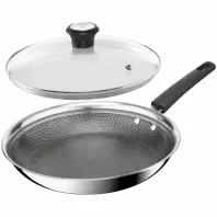 Сковорода Tefal Emotion+ Power 28 см з кришкою (SET_E3410655)