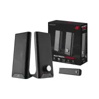 Акустична система 2E PCS203 USB Metal Black (2E-PCS203BK)