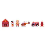 Залізниця Viga Toys Доп. набір до ж / д "Пожежна станція" (50815)