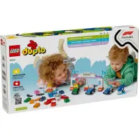 Конструктор LEGO DUPLO Town Автомобілі для перегонів і пілоти команд Формули-1 (10445) Конструктор LEGO DUPLO Town Автомобілі для перегонів і пілоти команд Формули-1 (10445)