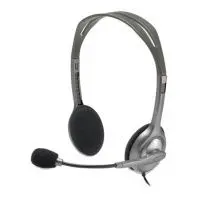 Навушники Logitech H110 Stereo Headset with 2*3pin jacks (981-000271) Навушники Logitech H110 Stereo Headset with 2*3pin jacks (981-000271)