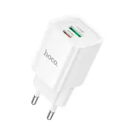 Зарядний пристрій Hoco C149A Charm QC3.0 PD 30W White (6942007630337) Зарядний пристрій Hoco C149A Charm QC3.0 PD 30W White (6942007630337)