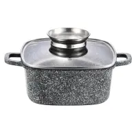 Каструля Gusto квадратна покриття Ceramic Snow 3,5 л (GT-2704-22) Каструля Gusto квадратна покриття Ceramic Snow 3,5 л (GT-2704-22)