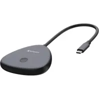Адаптер Share My Screen 4K USB-C with WDA-02 Verbatim (32147) Адаптер Share My Screen 4K USB-C with WDA-02 Verbatim (32147)