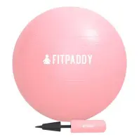 М'яч для фітнесу Fitpaddy 65 см рожевий (GBALL65PK)