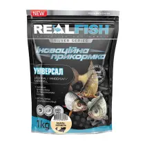 Прикормка Real Fish_ТОВ Silver Series Універсал Ваніль-карамель 1kg (809.00.39)