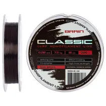 Волосінь Brain Classic Carp Line (dark brown) 300m 0.28mm 18lb 7.9kg (1858.81.02)