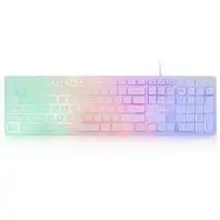 Клавіатура Vinga KB410 White Клавіатура Vinga KB410 White