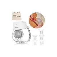 Молоковідсмоктувач Lionelo двофазний електричний Fidi Free Lumi White Natural (LOC-FIDI FREE LUMI WHITE NATURAL)