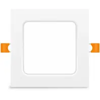 Світильник Videx LED Back вбудований квадрат 9W 5000K (VL-DLBS-095)