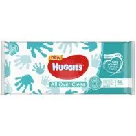 Дитячі вологі серветки Huggies OverClean 56 шт (5029053567822)