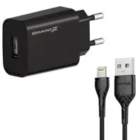 Зарядний пристрій Grand-X USB-C 30W QC3.0 white (CH-390W) Зарядний пристрій Grand-X USB-C 30W QC3.0 white (CH-390W)