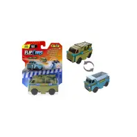 Машина Flip Cars 2 в 1 Військова вантажівка і Самоскид (EU463875-27)
